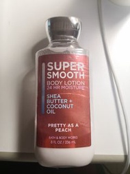🇺🇸 Super Smooth Peach Body Lotion 🍑 Bath &amp; Body Works