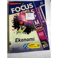 [Second Hand Book] Pelangi SPM Focus Ekonomi Form 4