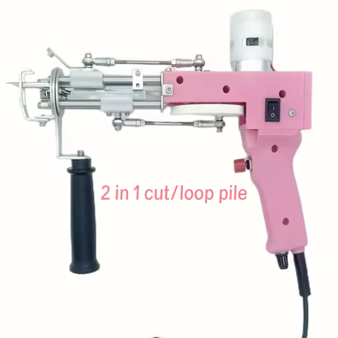 Upgrade 2 In1 Tufting Gun Cut Pile And Loop Pile Electric Carpet Tufting Gun Hand Gun tufting gun Ca