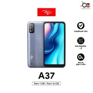 Itel A37 (1+16GB) มือถือจอ 5.7 นิ้ว แบตเตอรี่ 3020 mAh กล้องออโต้โฟกัส 5MP+AI พร้อมสแกนใบหน้า ** ประกันศูนย์ไทย 1 ปี