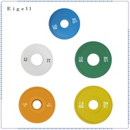 Eigell Weight Plate Dumbbell Weight Plate Barbell Micro Plate Rubber Fractional Weight Plate Iron An