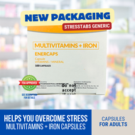 (Stresstabs Generic) Enercaps Multivitamins + Iron