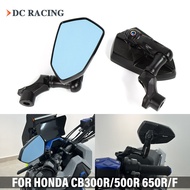 Đối với Honda cb300r cb650r cb500r Độ Xe Máy gương chiếu hậu cb650f cb500f Hợp kim nhôm cnc độ nét c