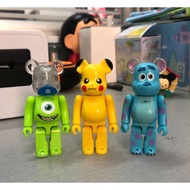 100% Bearbrick 400% Disney PIXAR Monster MIKE James Pikachu Pvc Action Figure No Box