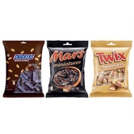  SNICKERS/MARS/TWIX MINIATURES IMPORTED CHOCOLATES Mini Chocolates