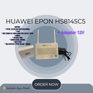 Used HUAWEI EPON HS8145C5 ONT OLT EPON Modem + Adapter