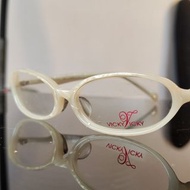 Sold 早期 retro 90s vicky 板料 鏡框 眼鏡 鏡架 glasses frame 橢圓框 y2k 賽璐璐 醋酸纖維 celluloid acetate