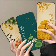 Samsung J4 Plus / J4 2018 / J4+ / J4 Prime phone case with lucky calligraphy, peace of mind, peace, 