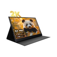 VFLOW 2.5K Portable Monitor 13.3" 2560x1600P UHD USB-C HDMI Laptop Monitor, 100% sRGB IPS Computer G