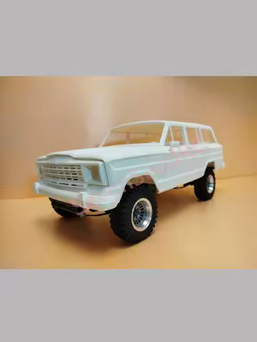 3d print RC Cars body kit Jeep Wagoneer for 313/324 WHEELBASE SCX10 TRX4 NT4 JT44 RGT