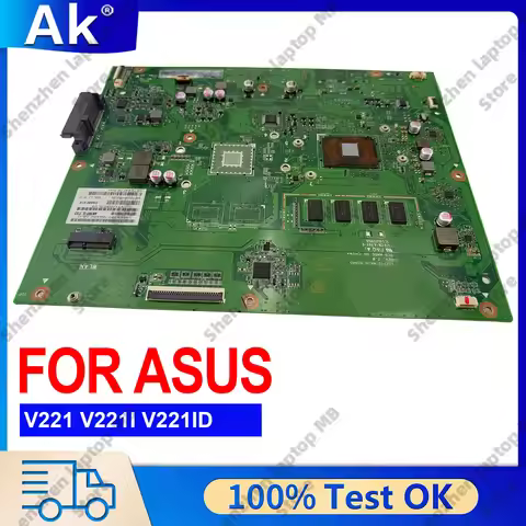 V221ID Motherboard For ASUS Vivo AiO V221IA V221IC V221I V221ID Mainboard With Celeron CPU 100% test