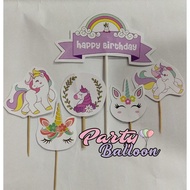 Topper Cake Karakter Set / Topper Cake / Topper Kue / Topper Kue Ulang tahun
