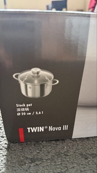 Zwilling Twin Nova III 不銹鋼湯鍋