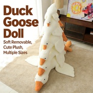 Cute Pillow Duck Goose Doll Big White Removable Soft Toy Long plush 160CM