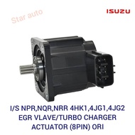 I/S NPR,NQR,NRR 4HK1,4JG1,4JG2 EGR VLAVE/TURBO CHARGER ACTUATOR (8PIN) ORI
