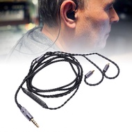 tominihouse-my Zopsc Headphone Cable Cord Earphone for IE100 IE400 IE500 Pro with Microphone 3.5mm P