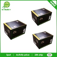 [Toyfulcabin] 3 in 1 Plyometric Jumping Box Jumping Agility Box Versatile Plyometric Box for Fitness