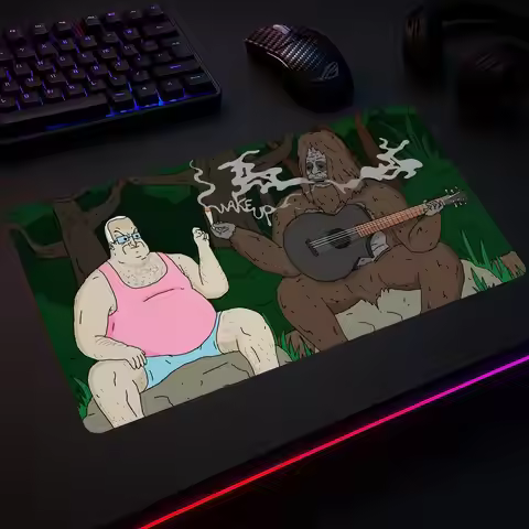 The Big Lez Show Mouse Pad Mousepad Gamer Speed Keyboard Office Non-slip Desk Pad120x60cm Pc Extende