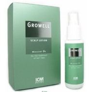 Growell 5% Scalp Lotion, Minoxidil, 60mL, Per Bottle