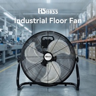 BSBOSS Industrial Ground Fan Electric Floor Fan Aluminum Blades Strong Wind Powerful Desk Fan