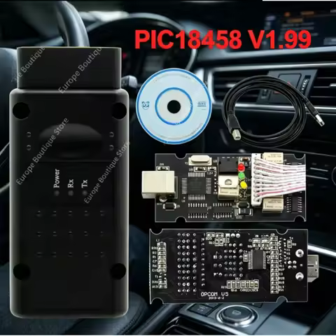 2026 NEW Opel OPCOM V5 V1.99 2021 1.70 Flash Firmware Update Car Diagnostic Cable PIC18F458 CAN BUS 