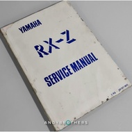 Yamaha RXZ RX-Z 2-Stroke 135 1990-1994 ORIGINAL Manual Service Book