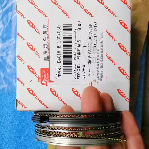 Engine Piston Ring For Chery Tiggo 2, DR3 D4G15B Engine D4G15-BJ1004030