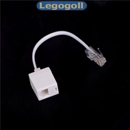 Legogoll RJ11 6P4C Female To Ethernet RJ45 8P8C Male F/M Adapter Converter Cable Phone New