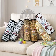 Cute Animal Print Bolster – Cute & Comfortable Animal Motif Bolster Pillow