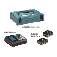 [AUTHENTIC SG STOCK] 197803-2 MAKITA POWER SOURCE KIT SINGLE PORT CHARGER WITH 5.0AH 18V BATTERY X2