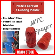 Nozzle Plastik | Nozzle sprayer swan lubang 1 plastik | Nozzle Sprayer Pengkabutan