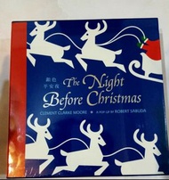 #聖誕 銀色平安夜 手工立體書/絕版歐洲授權