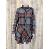 (DR820) Second-Hand Dress Good Condition Donoratico Brand Size L Chest 38 Second Hand ️