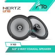 HERTZ UNO X165 6.5" 2-Way Coaxial Speaker 220W Car Audio Speaker 6.5 Inch Car Speaker Bass Vocal