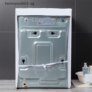 factoryoutlet2.sg Durable Washing Machine Cover Waterproof Dustproof For Front Load Washer/Dryer Hot
