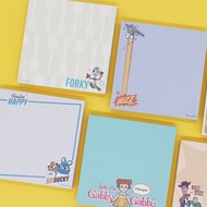 Disney Toy Story Illustration Memo pad 1 pcs 100 sheets / School Office Stationery Notepad (9x9cm)