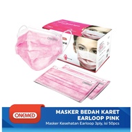 Mask Pink Medicalonemed 3-Ply Medical Mask Medical Mask
