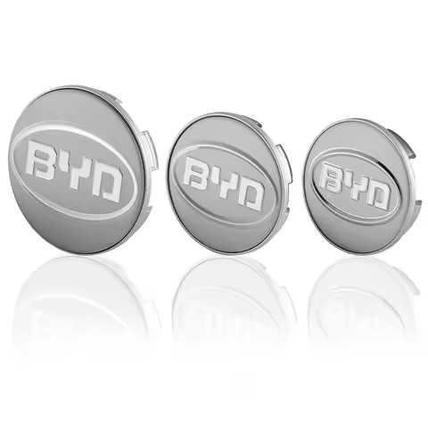 Car Logo Emblem Wheel Hub Center Cap For BYD Atto 3 Yuan Plus Yuan UP Song Plus Seal Dolphin Seagull