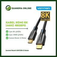 Vention HDMI Cable Version 2.1 Resolution 8k 4k 2k 1080P HDR 144Hz 48Gbps