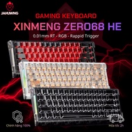 [Genuine] XINMENG ZERO68 HE Wireless Mechanical Keyboard - 8000Hz - Carbon Fiber Case