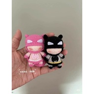 Cute batman keychain ︎