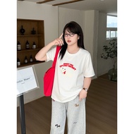 Plus Size Women's Cartoon Puppy Print T-Shirt - W-20325.10.24