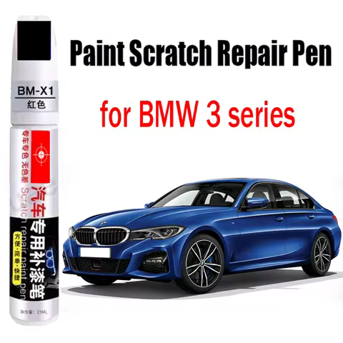 Car Paint Scratch Repair Pen for BMW E30 E36 E46 E90 E92 E93 F30 F31 F34 F35 G20 G21 G28 Touch-Up Re