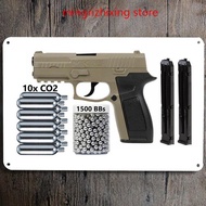 【Spot goods】❈℡air gun pistol metal Crosman Mk45 Automatic - 480 Fps, 20Rd Mag Wall Tin Sign