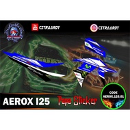 Striping Sticker AEROX 125 semi full variation Sticker LIST VARIATION AEROX 125 C0DE 01 MOSTER MOVIS