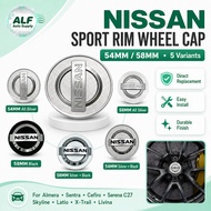 Nissan Sport Rim Wheel Cap Hub Cap Replacement Almera Sentra Cefiro Serena C27 Skyline Latio X-Trail