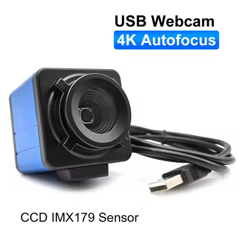 4K Webcam 8MP IMX179 USB Autofocus Living Stream Camera OTG UVC Plug and play PC Video BOX Camera fo