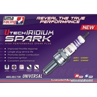 Uma Racing Utech Iridium Spark Plug (AB8R31 / AB9R31) SNIPER150 Y15 LC135 RS150 AEROX NMAX MT15 R15