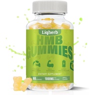 HMB Gummies 1000 mg for Adults, HMB Supplement for Muscle Protein Synthesis, Improving Endurance and