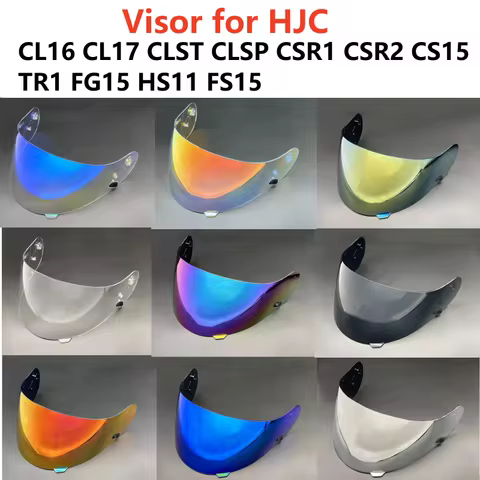 HJ09 Helmet Lens Visor for HJC CL-15 CL-16 CL-SP CL-17 CS-15 CS-R1 CS-R2 CS-R3 FS-10 FS-11 FS-15 FG-